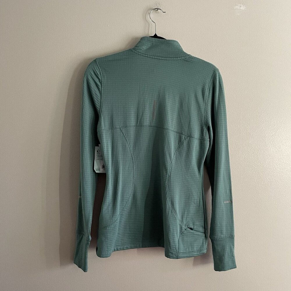 DSG Women S Muted Algae Outdoor Moisture Wicking Run 1/2 Zip Pullover NWT - Picture 13 of 15